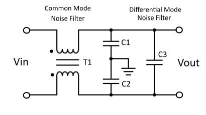 EMI Filter Circuit Diagram